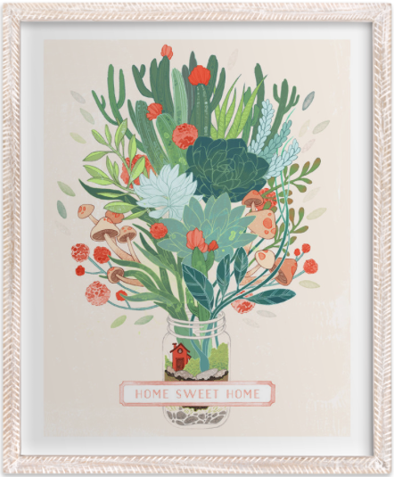Little Terrarium Succulent Illustrationby&nbsp;Erin McManness